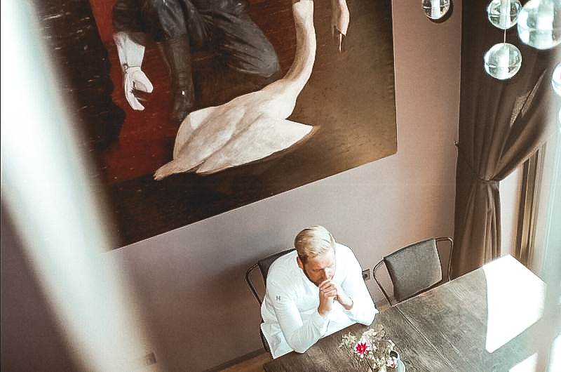 Seven Swans Küchenchef Rikcy Saward