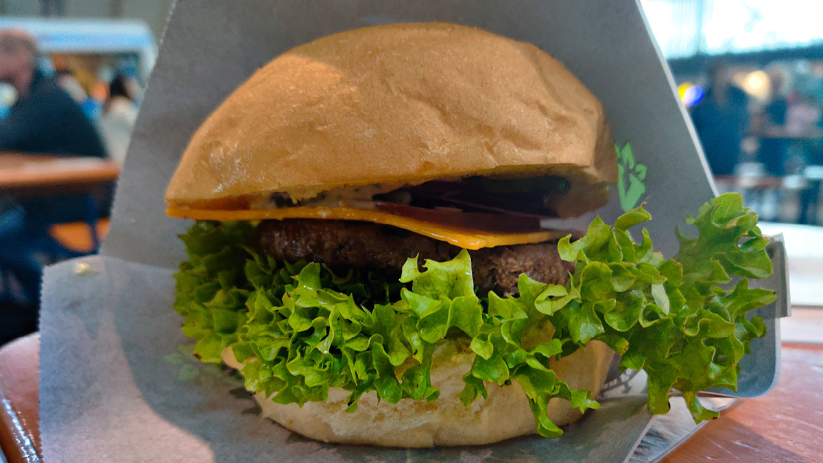 Cheese Style Burger von Veggiewerk
