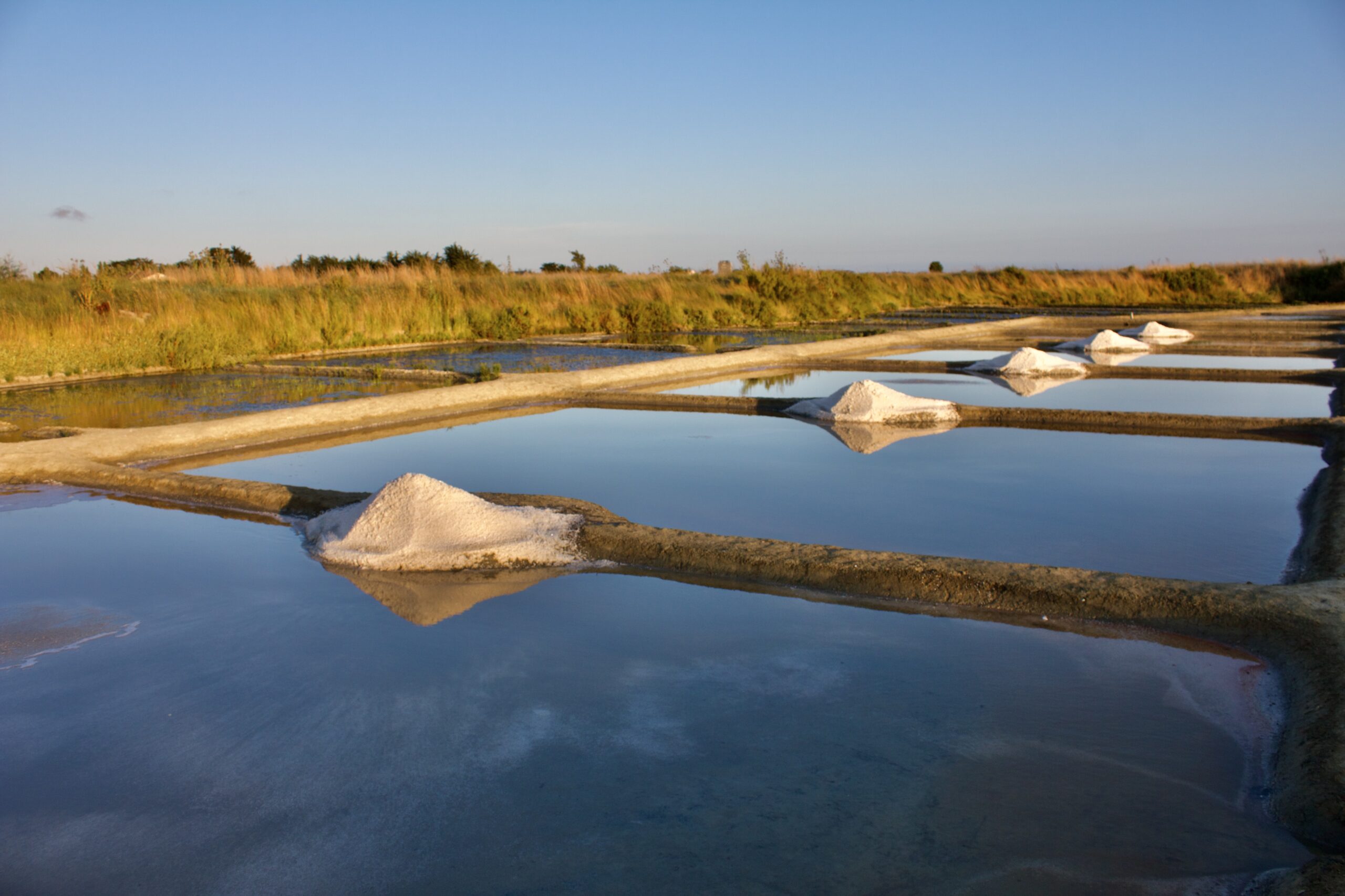 Herstellung Fleur de Sal an der französischen Atlantikküste für Delidía Gourmet Shop